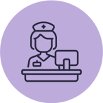 Who We Help - Nurse Desk Icon